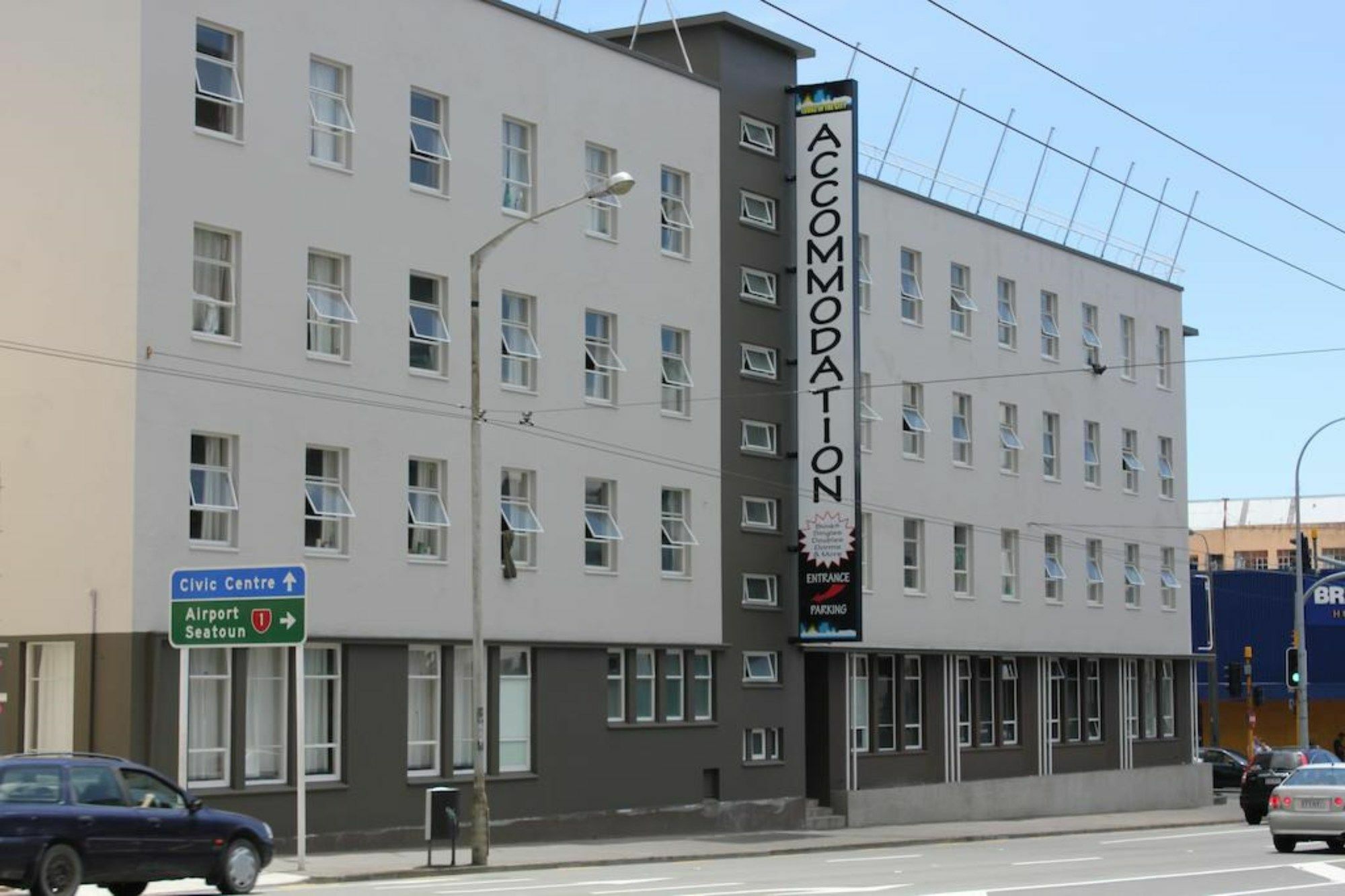 Lodge In The City Wellington Esterno foto
